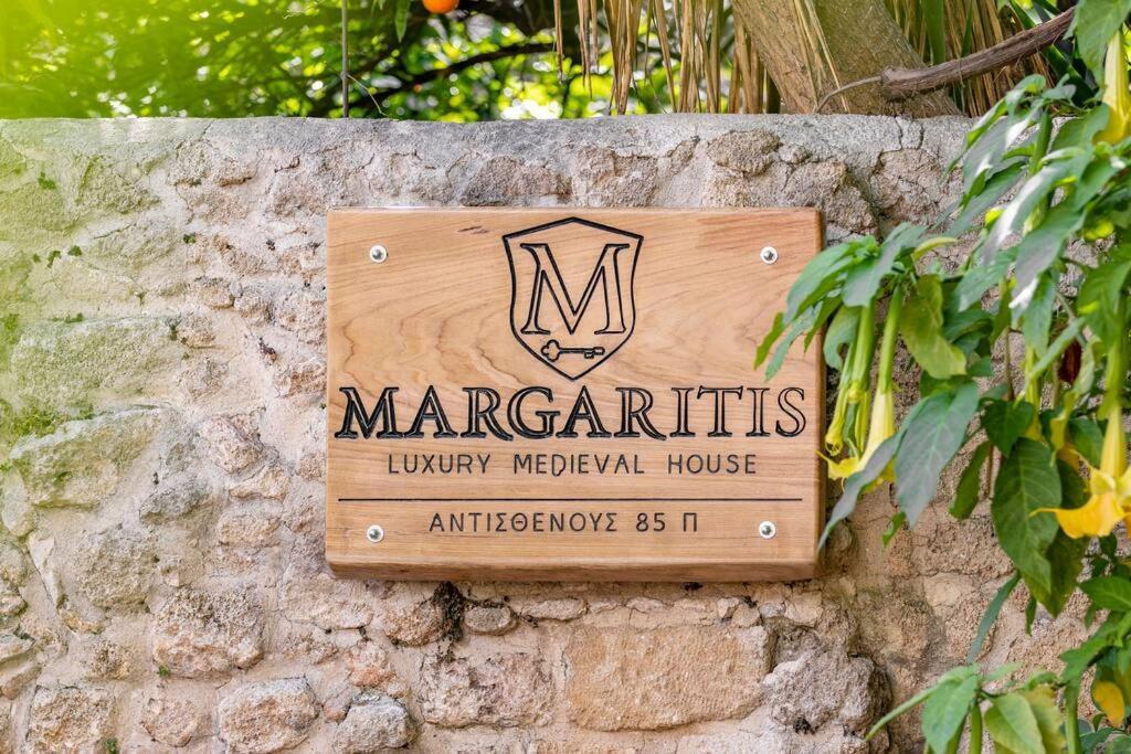 Margaritis Luxury Medieval House Rhodes City Ngoại thất bức ảnh